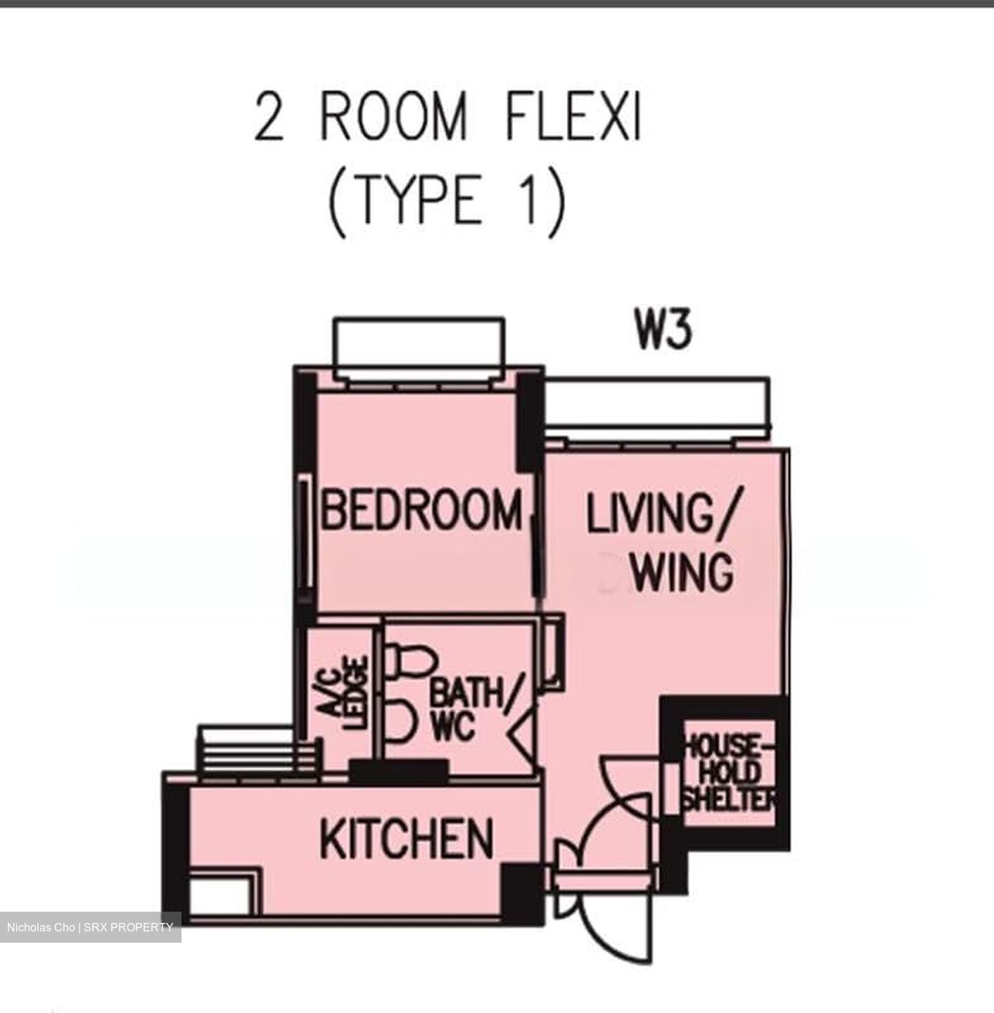 Blk 419C Waterfront II @ Northshore (Punggol), HDB 2 Rooms #579050781